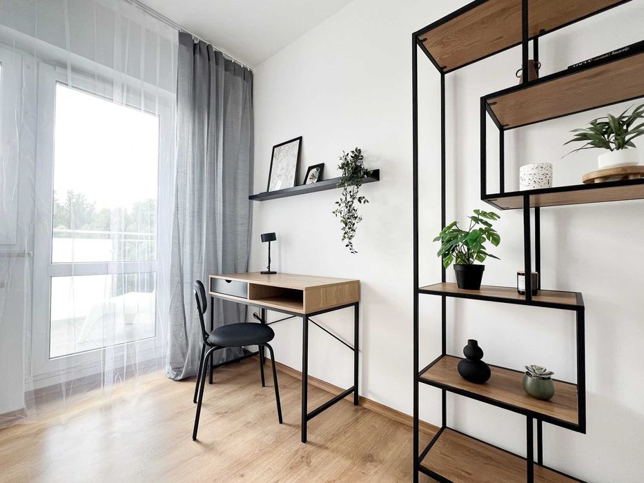 Duży pokój dwa pomieszczenia balkon Ruczaj Szuwarowa UJ Bobrzyńskiego