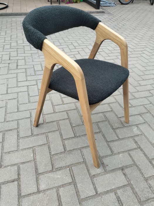 Krzesło dębowe tapicerowane PROMOCJA