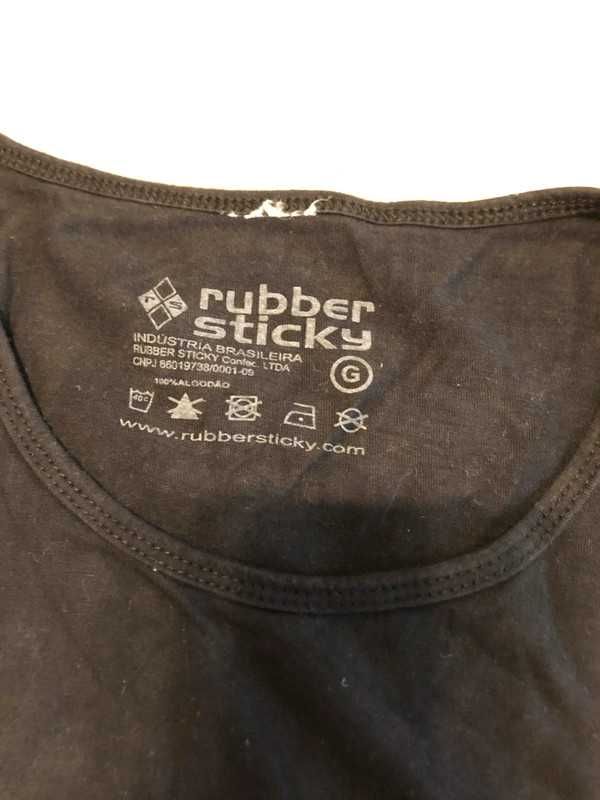 T-shirt rubber sticky