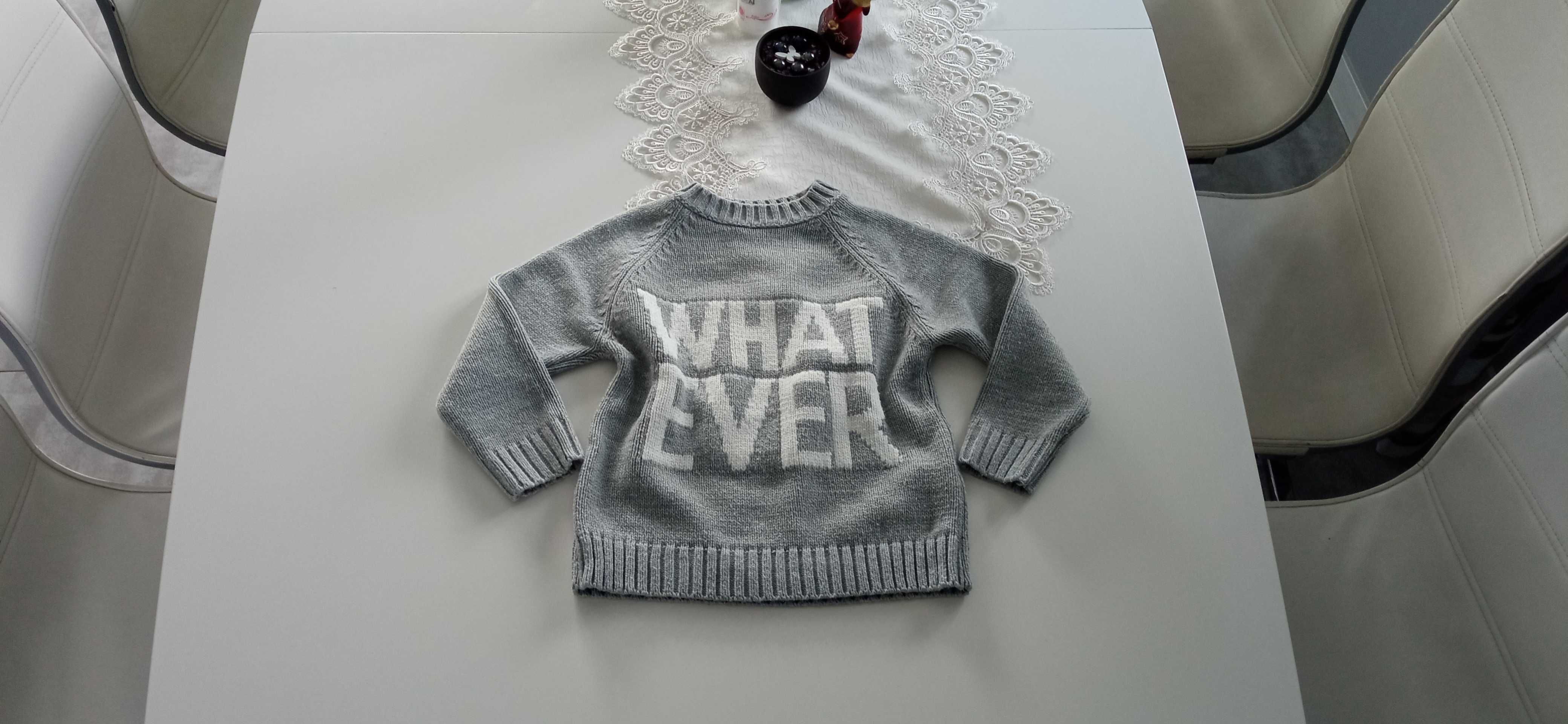 Sweterek 110 Zara boys collection ciepły zima chłopiec