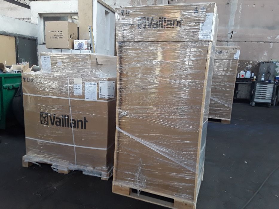 Pompa ciepła powietrze woda GLIKOLOWA VAILLANT 8.4kW nowa, bez F-Gazy
