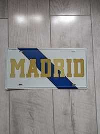 Tabliczka dekoracyjna Real Madryt - Idealna dla Fanów Piłki Nożnej!