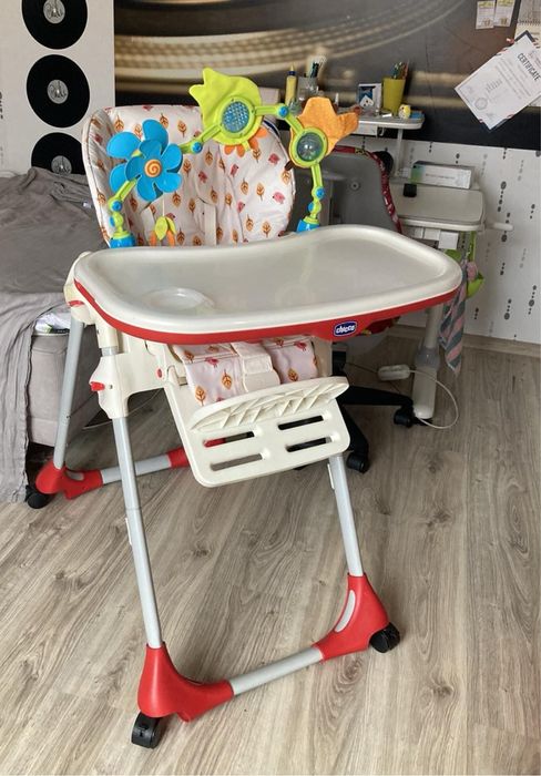 Детский стульчик для кормления Chicco Polly