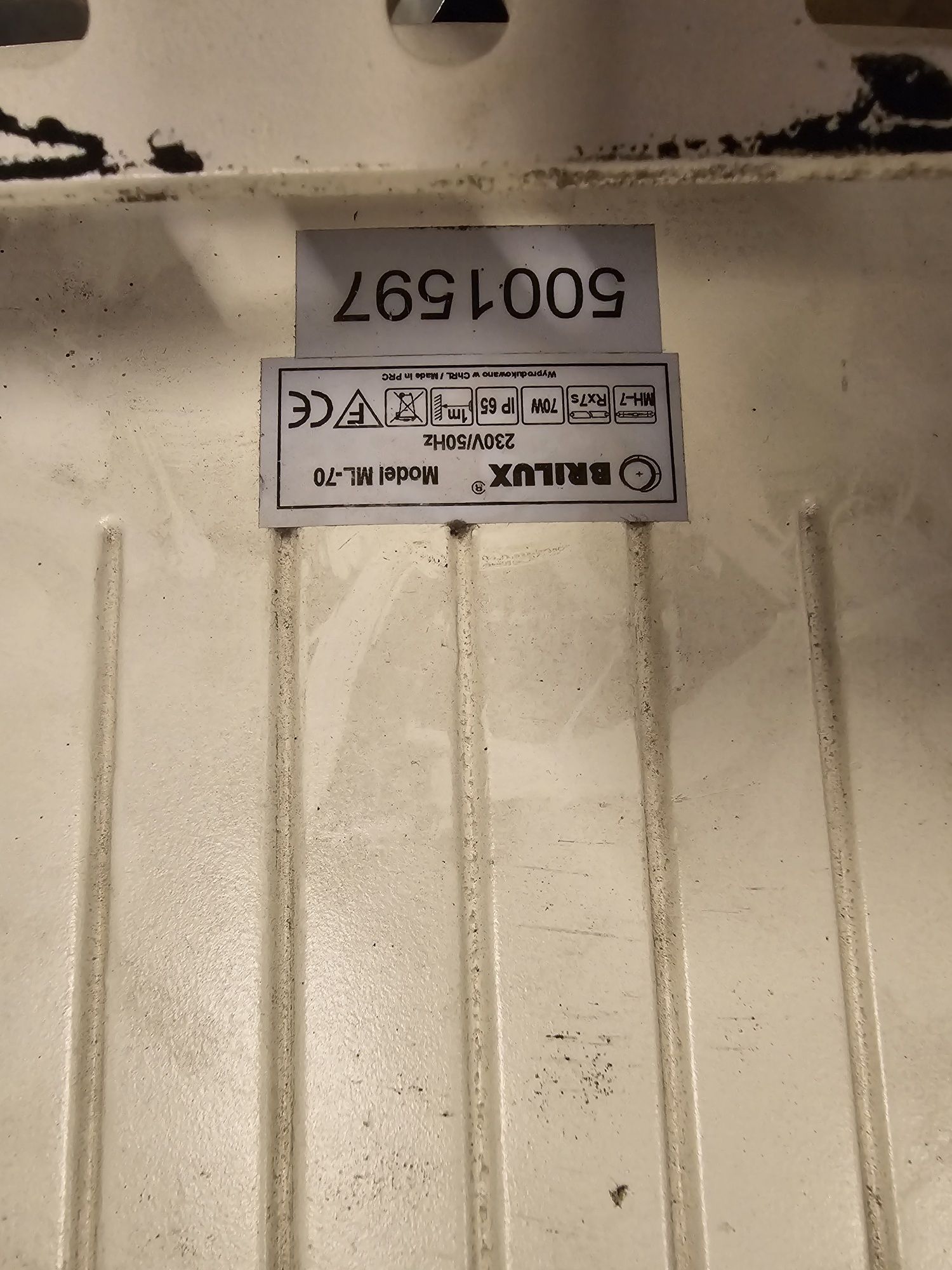 Lampa metahalogenowa brilux ml-70 halogen przemysłowy