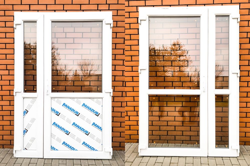 PROMOCJA * Drzwi PCV NOWE zewnętrzne sklepowe biurowe tarasowe od ręki