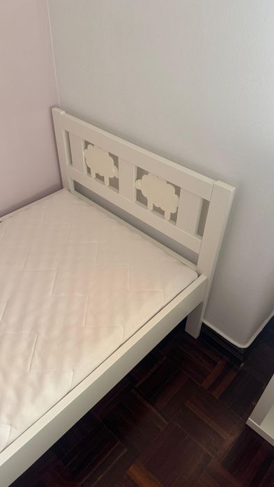 Cama Ikea Kritter e colchão