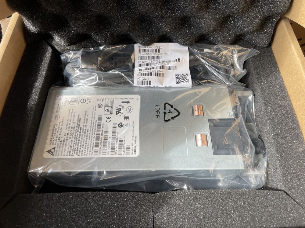 CISCO 650W AC CONFIG 4 Power Supply