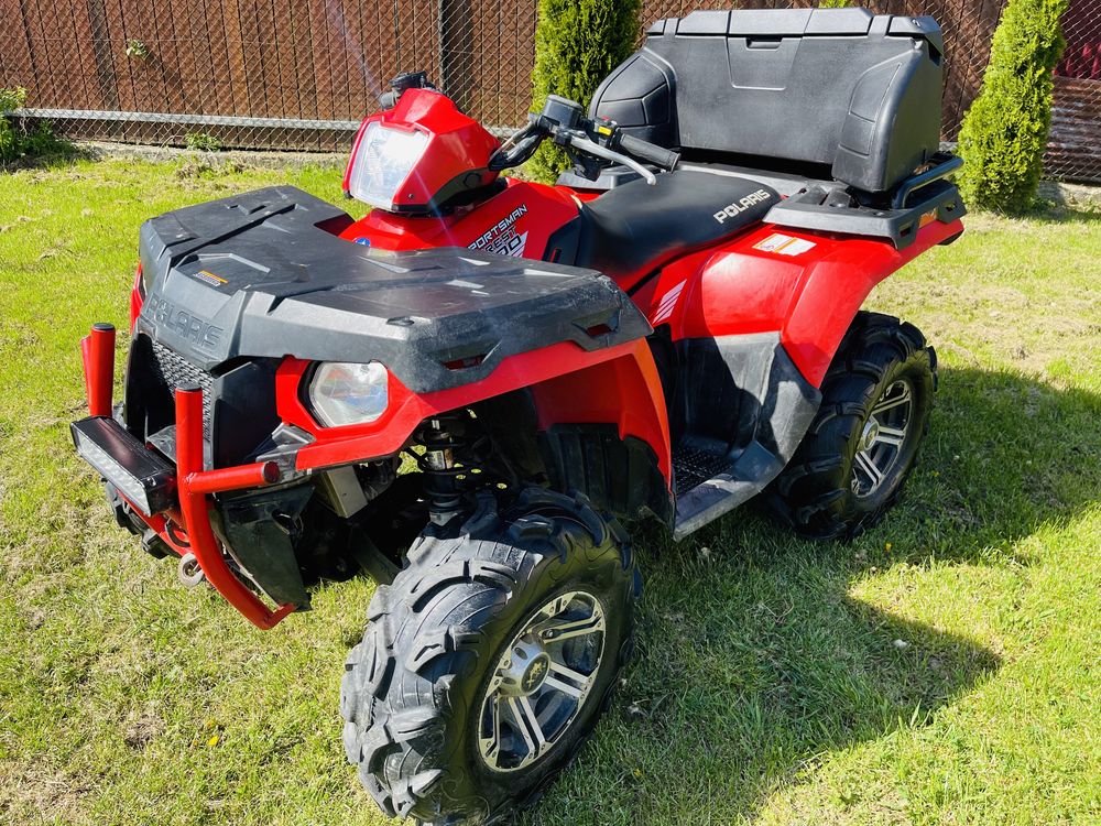 Polaris 800 zarejestrowany 4x4 reduktor bez wkładu led wyciagarka