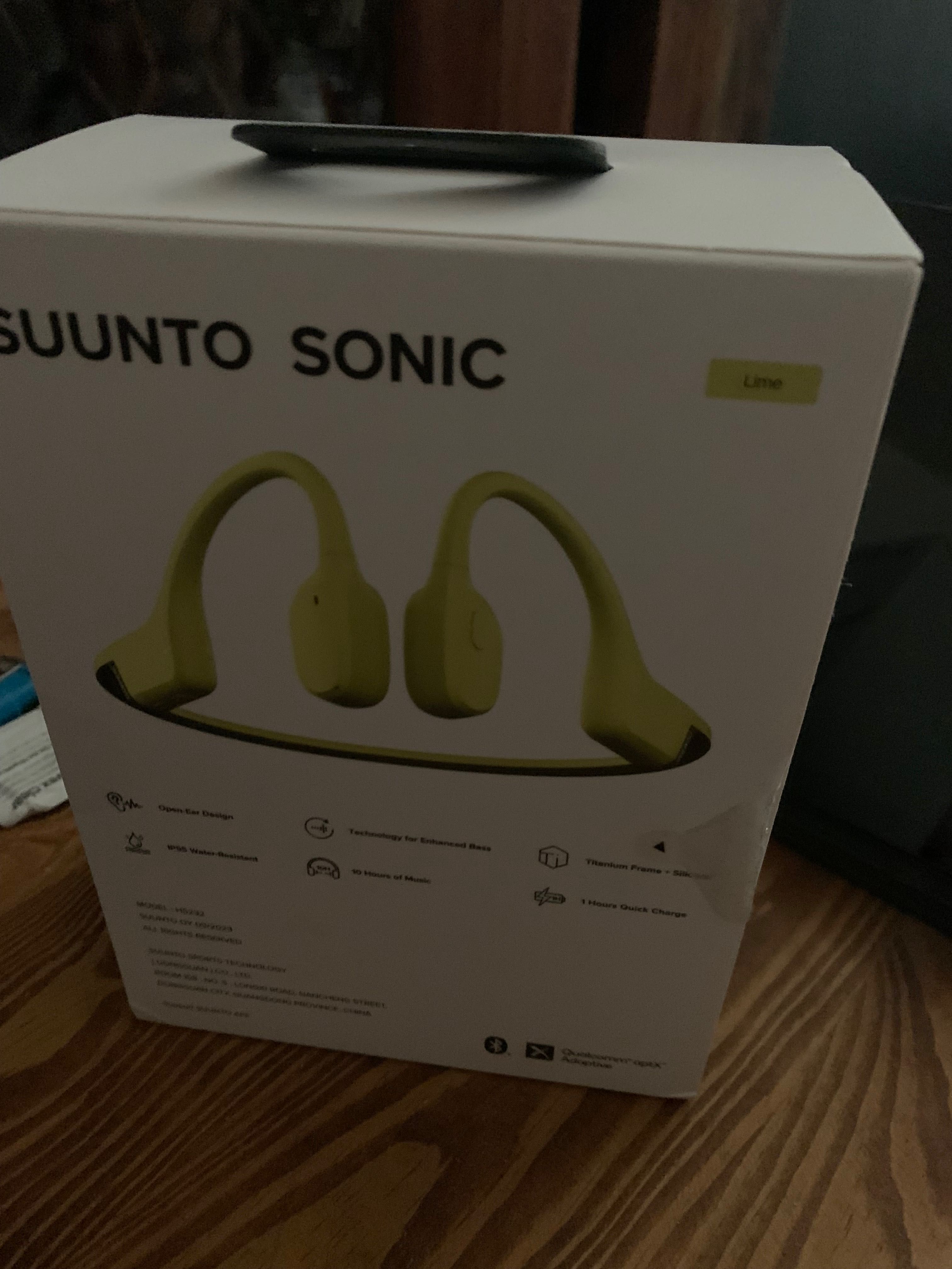 Słuchawki suunto Sonic kostne  jak Nowe