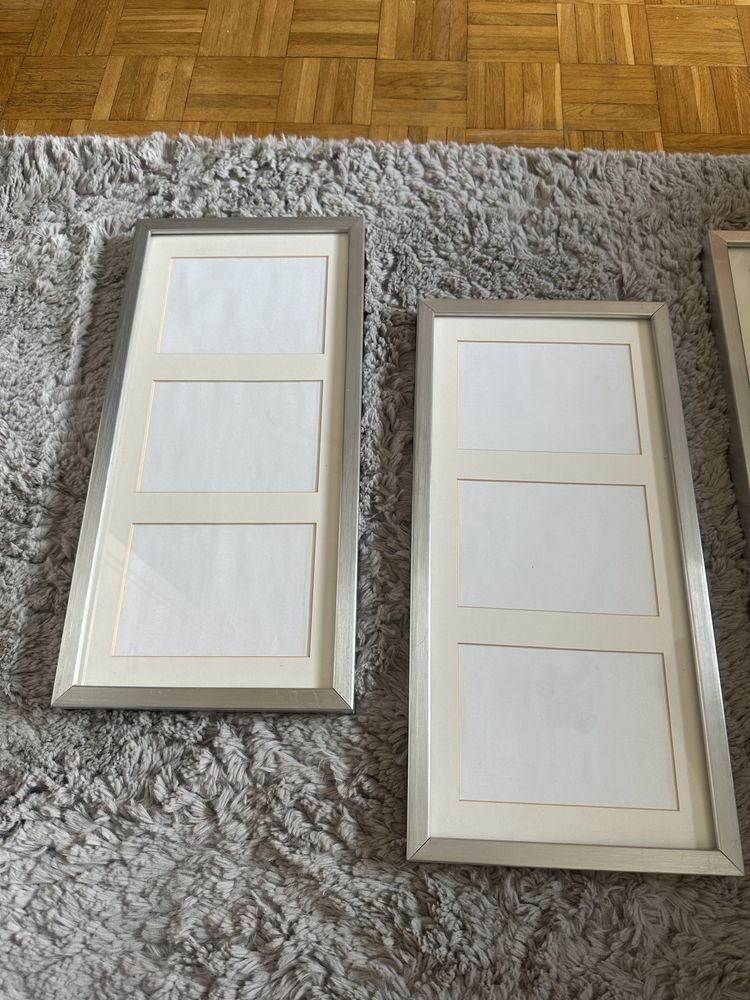 Ramka na zdjęcia 50x23cm 1 szt srebrna metalowa IKEA Ribba -Warszawa