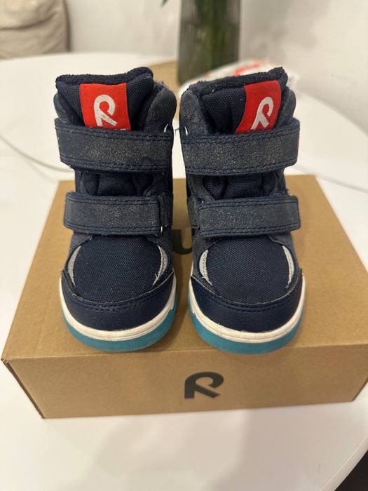 Дитячі зимові черевики Reima Qing 22 Темно-сині 22 розмір