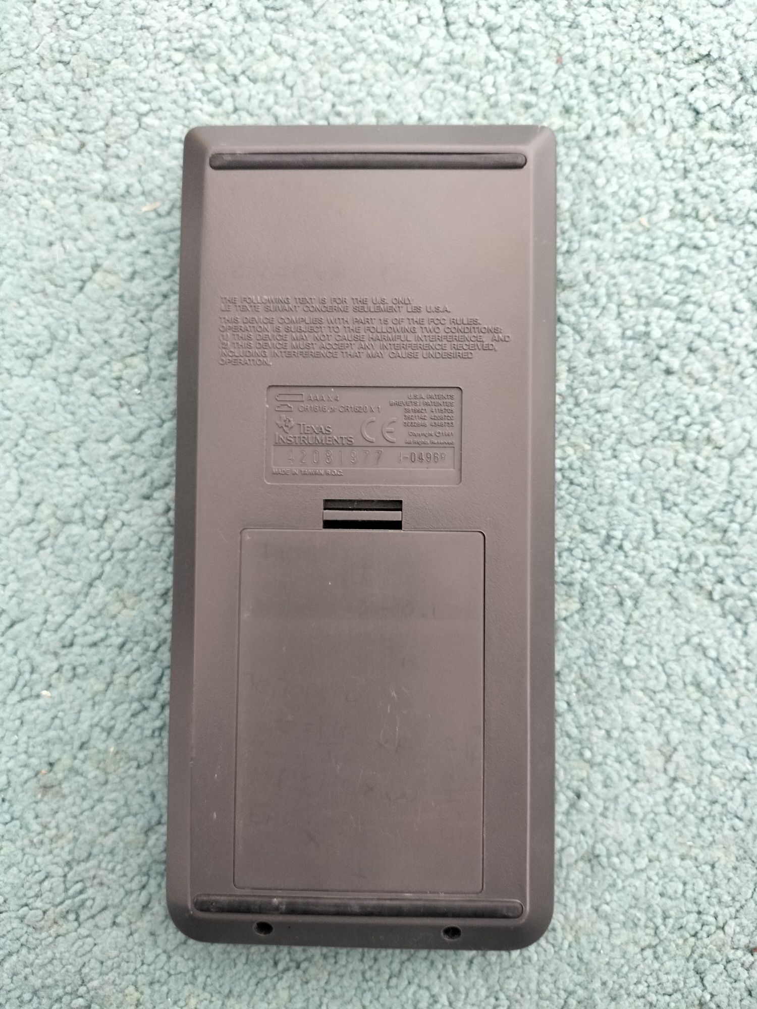 Calculadora gráfica Texas Instruments TI-82