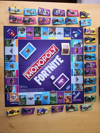 Fortnite Monopoly gra planszowa dla dzieci