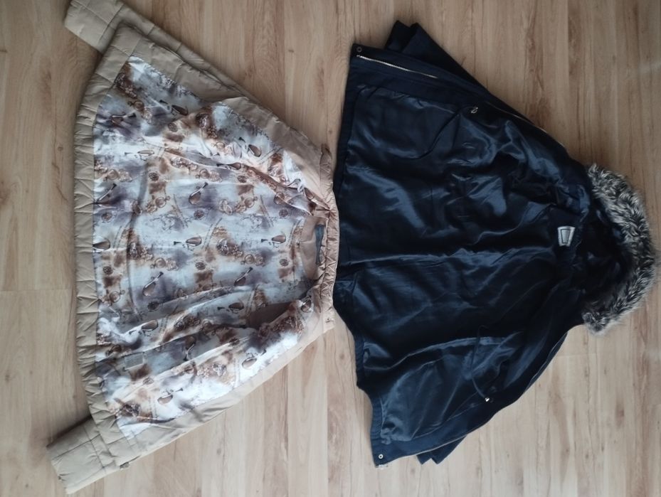 Parka i kurtka pikowana