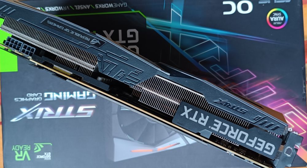 видеокарта rtx 2070 asus rog strix