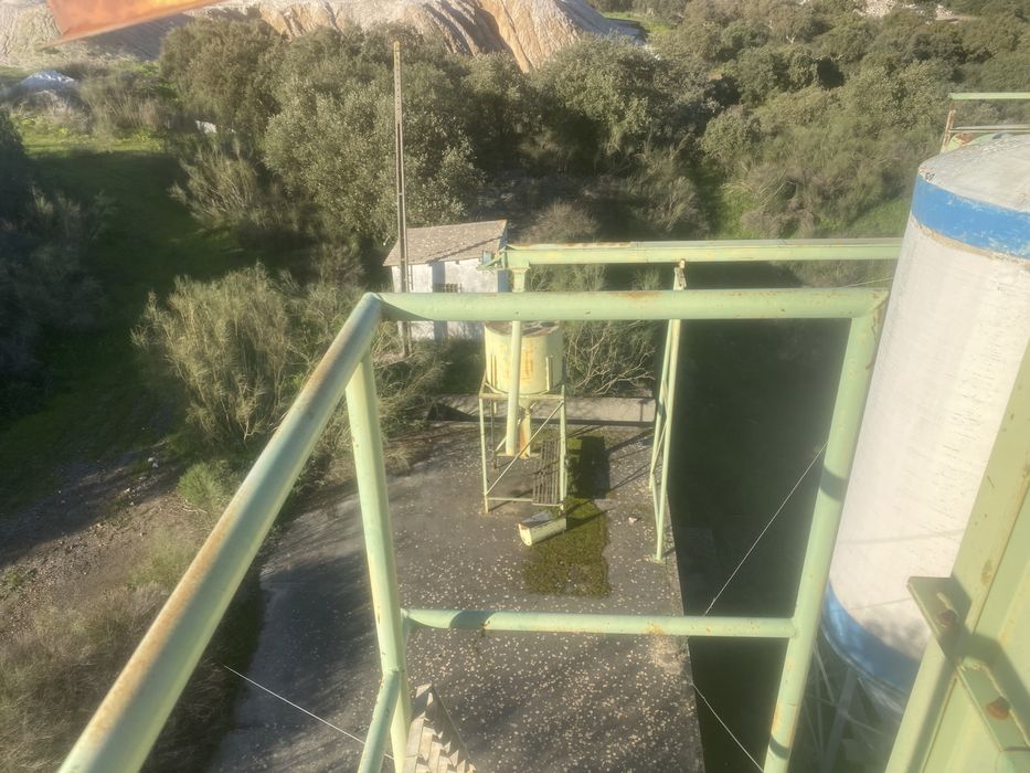 Silos de fibra cónicos para armazenamento de cereais