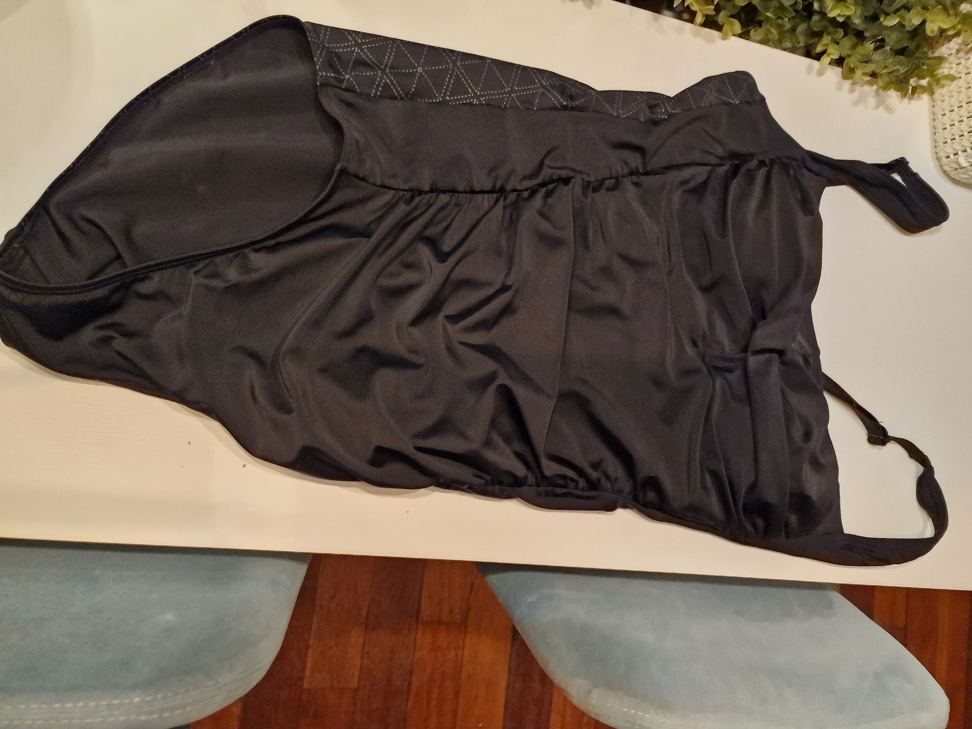 Strój kostium kąpielowy jednoczęściowy czarny XL