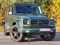 Mercedes-Benz Klasa G Niski przebieg, Aktywny wydech