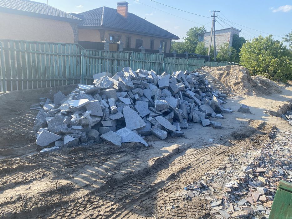 Бутовий камінь. Бут. Шашка. Покостовка. Габро