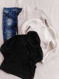 Одежда для девочки 12-13 лет, джинсы, толстовка, джемпера