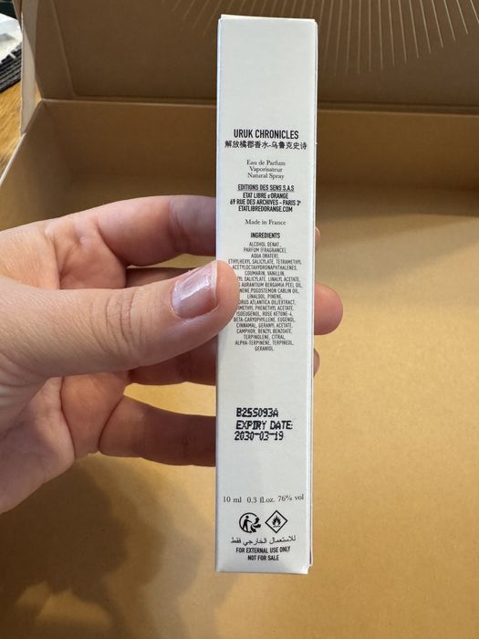 Парфуми Etat Libre d’Orange, Uruk Chronicles, 10 ml