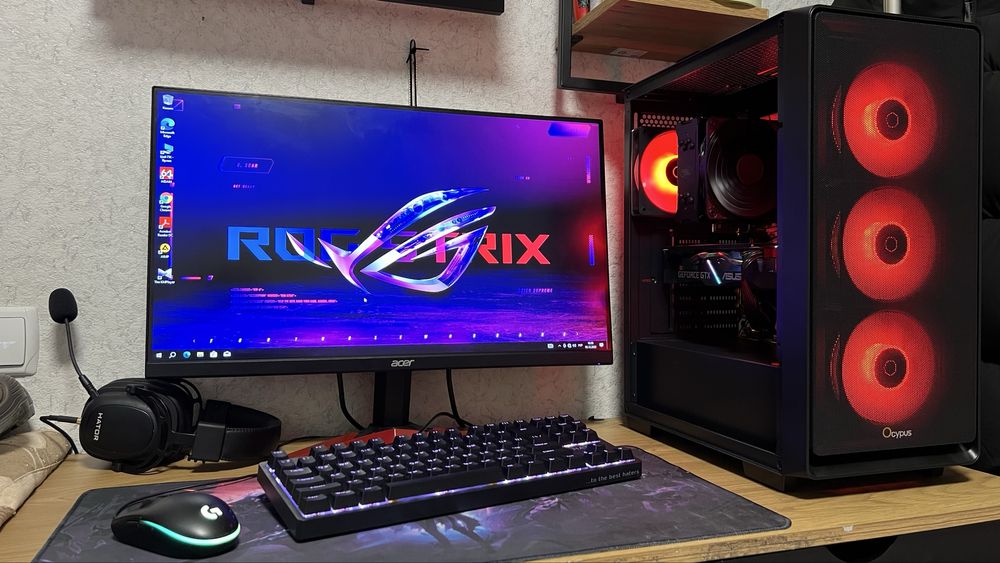 Игровой компьютер | i5 9400 | Asus GTX 1660 Ti | 16gb l ssd l