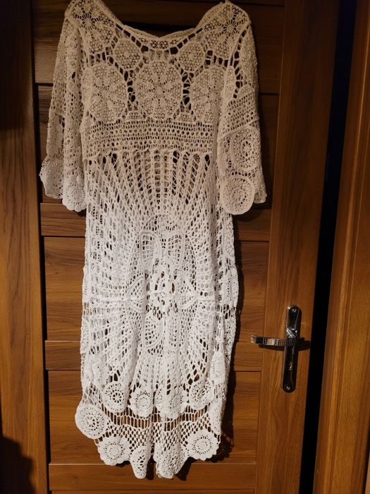 Narzutka na strój kąpielowy XL  jak nowa