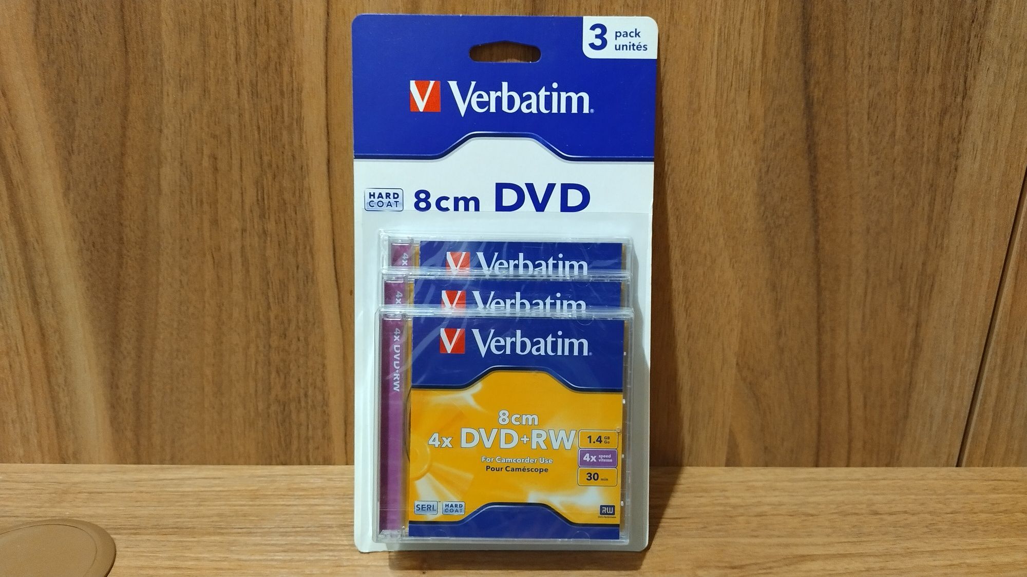 DVD диск Verbatim для видео камер 15 шт.