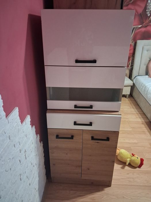 Szafka pod zlew 80 cm i szafka 60 cm góra dół