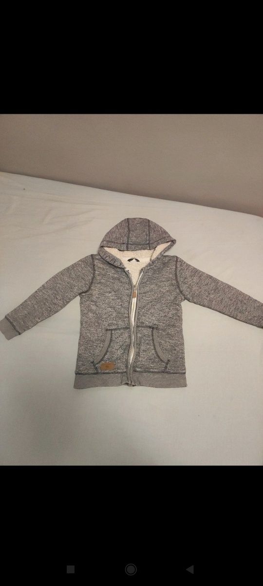 Bluza gruby miś szara