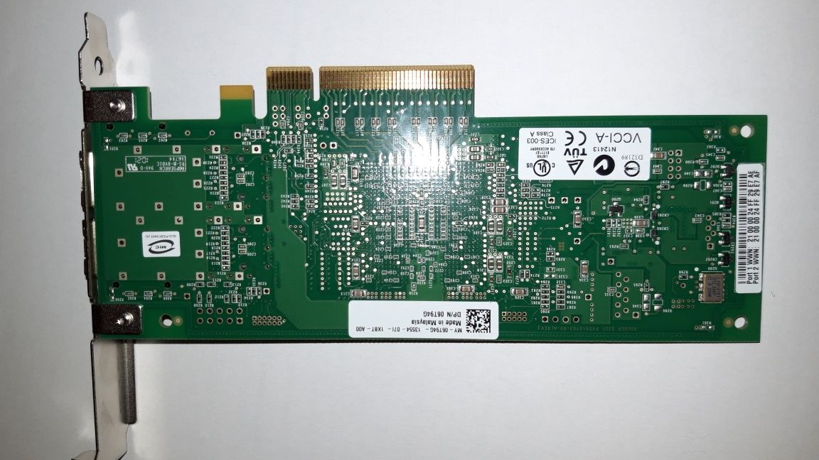 Qlogic PX 28 QLE2562-DEL 8G Dual Port Card Dell CN -  06T94G