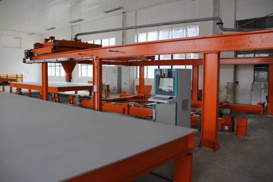 Fabryka domów - linia technologiczna