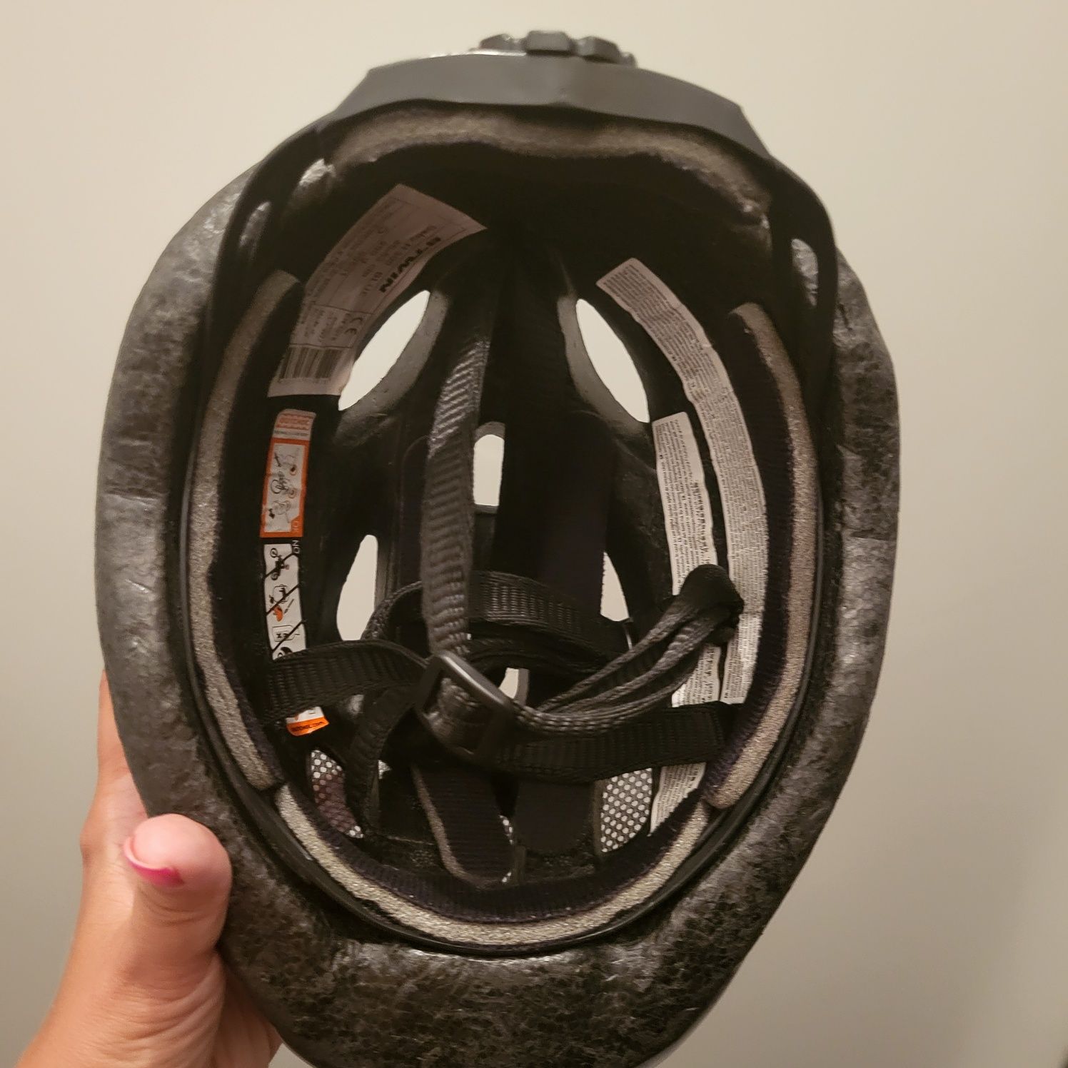 Kask rowerowy dziecięcy chłopięcy Decathlon,  B'Twin 46-53 cm