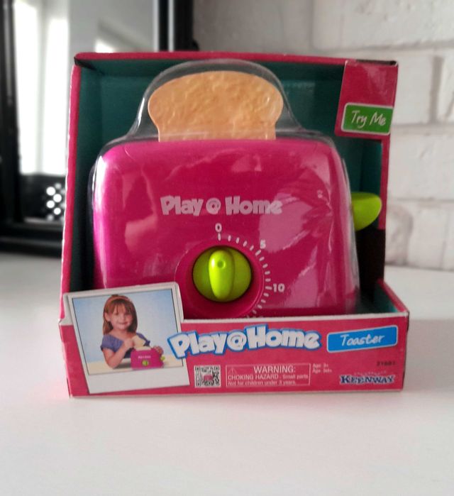 Toster z wyskakującymi tostami, dla dziewczynki, nowy