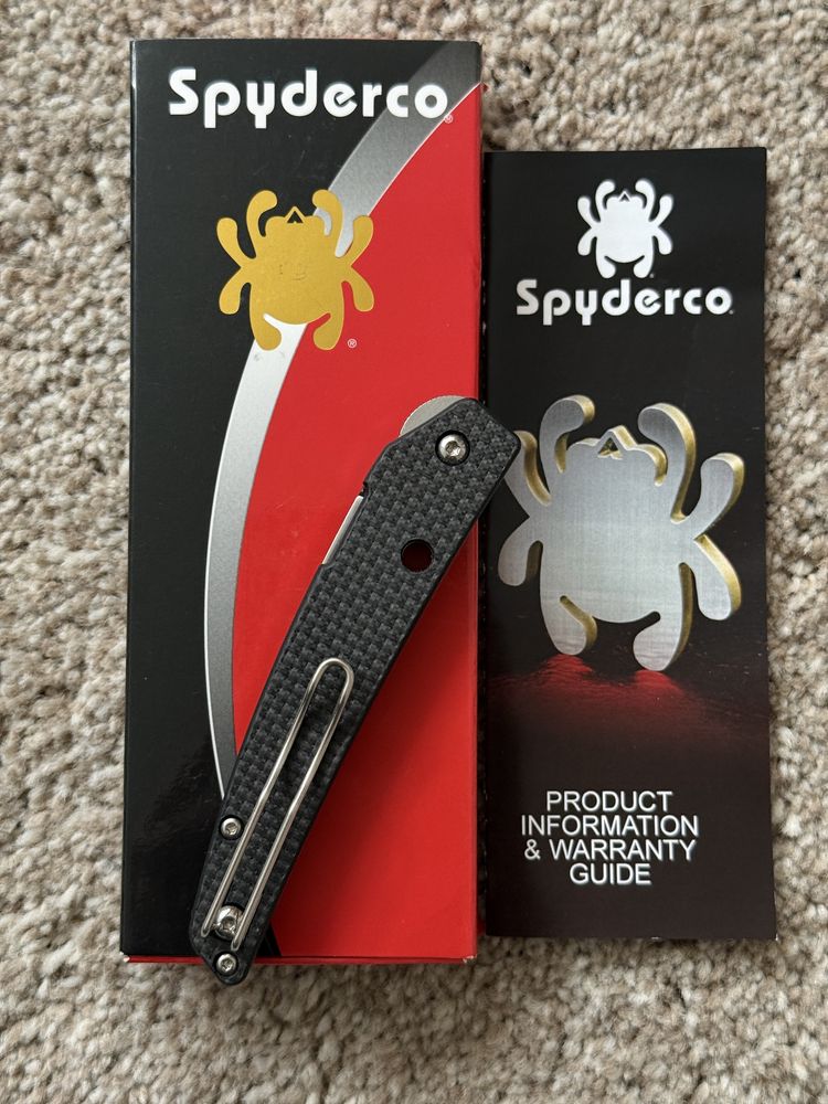 Spyderco Ikuchi S30V складний ніж. Найнижча ціна в Україні!!! Оригінал