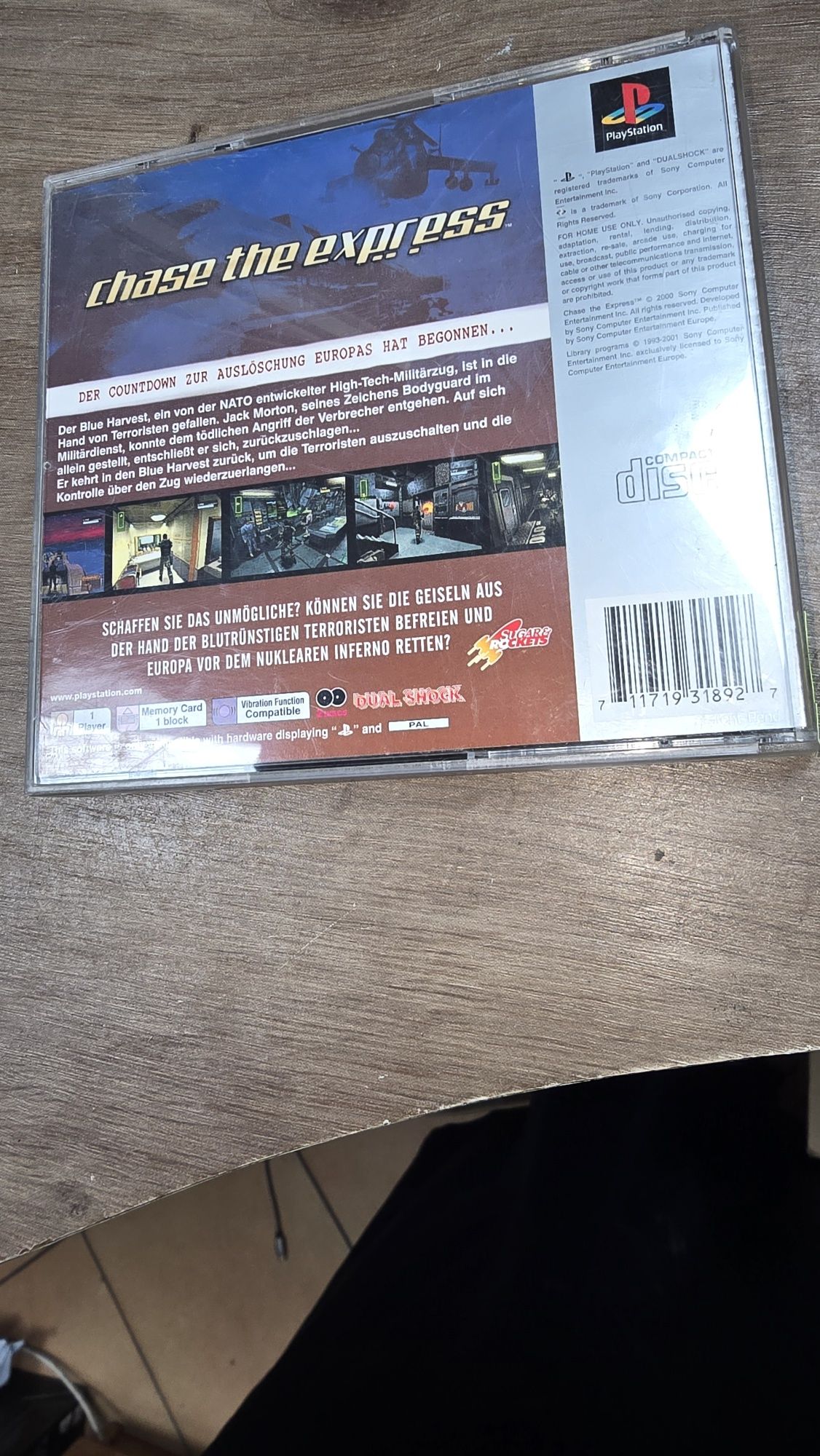 Gra na PS1 Chase the Express