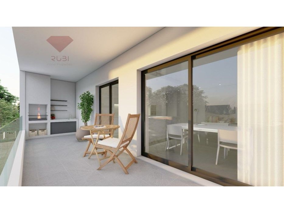 T3 em Fase de Construção com varanda de 26m2