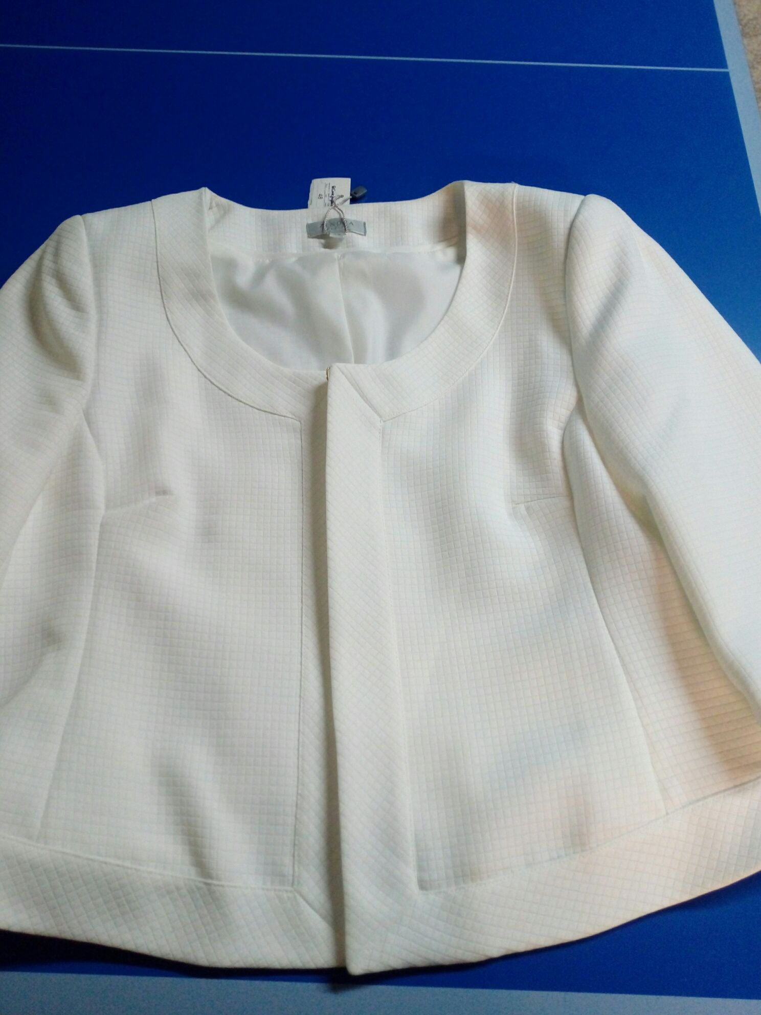 Blazer branco forrado Novo