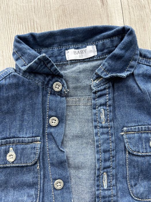 Koszule zestaw 2 szt rozmiar 74 80