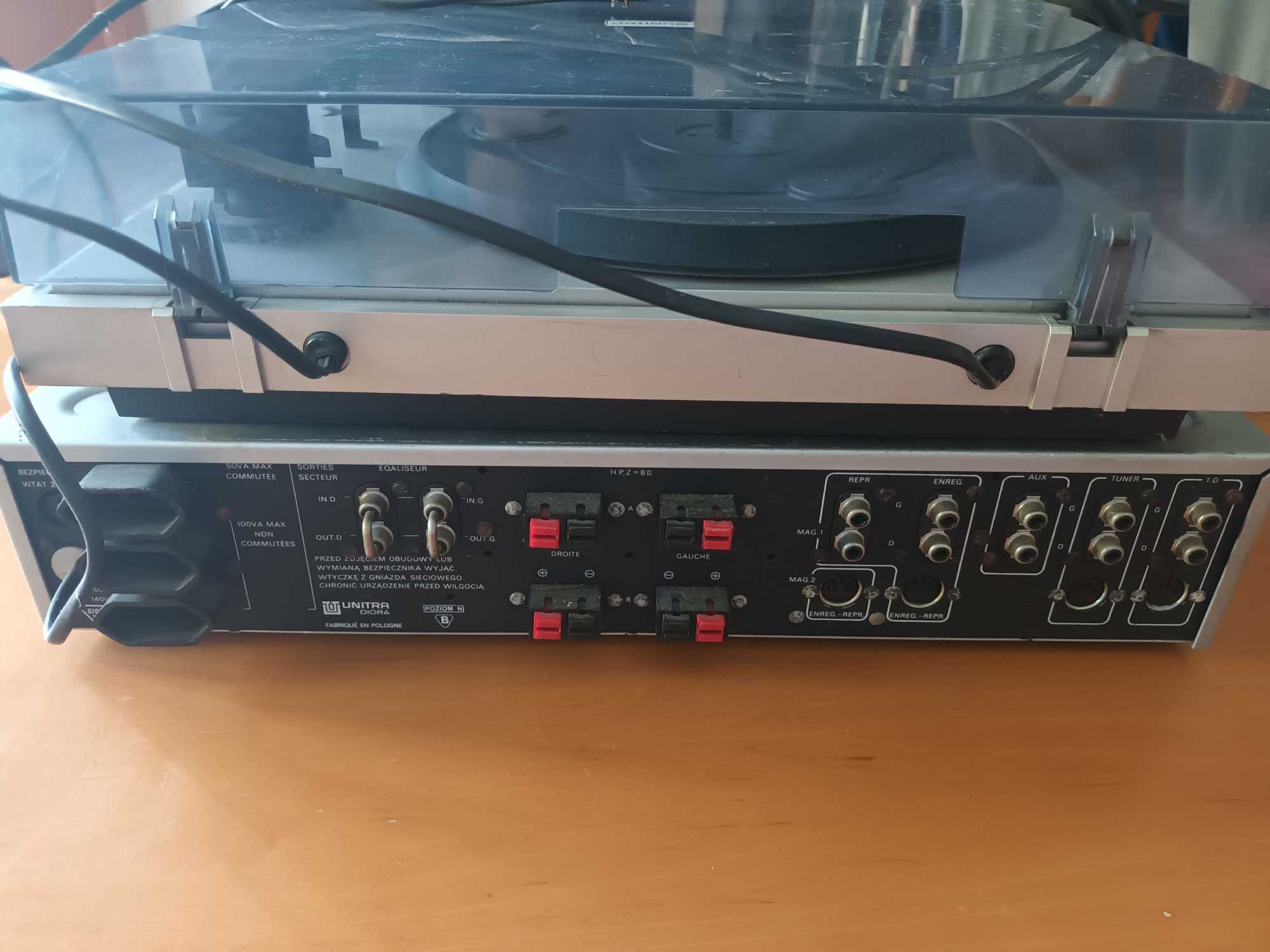Unitra gramofon gs-476 + wzmacniacz ws432