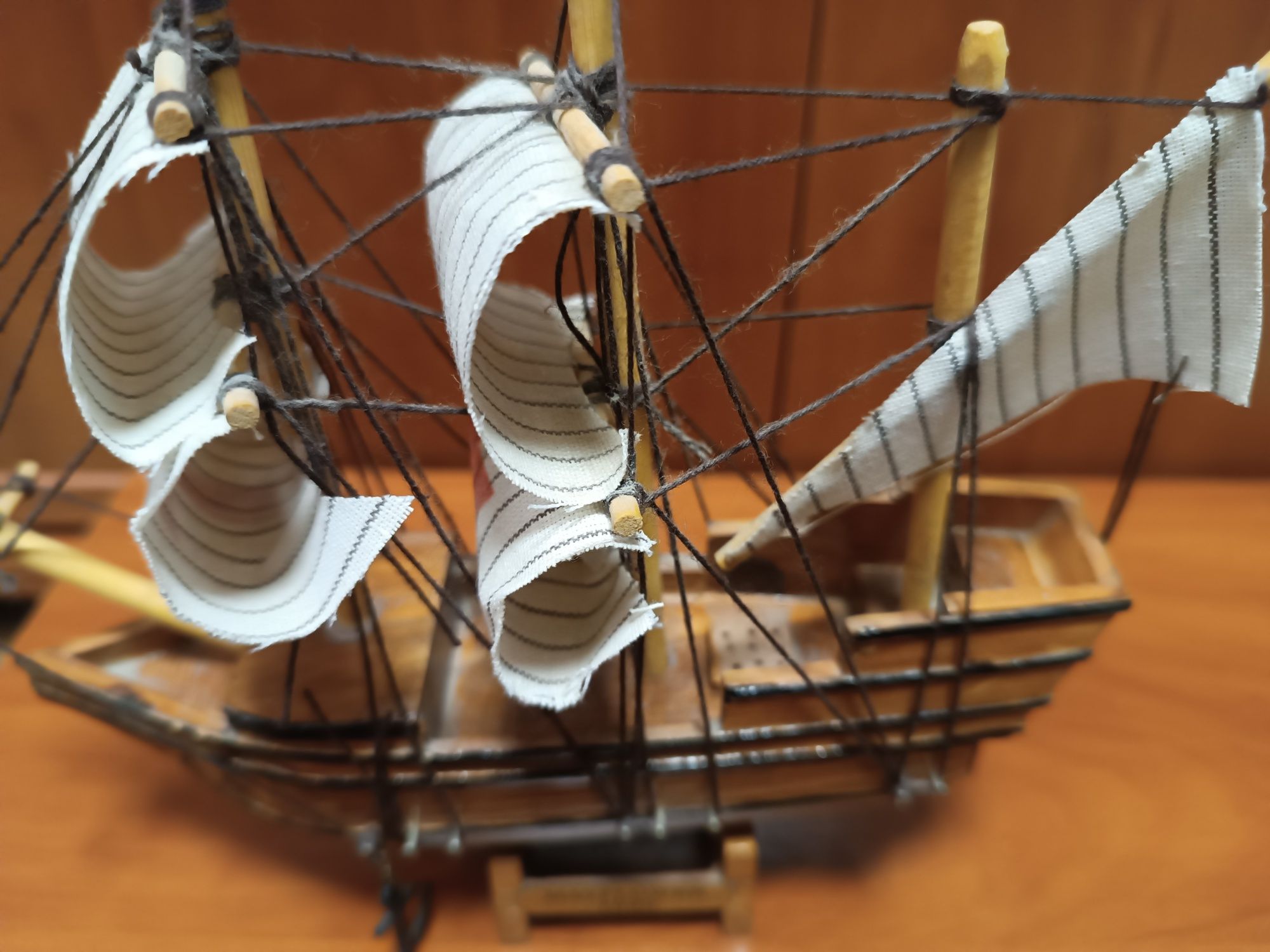 Коллекционная модель парусника Mayflower 1620. Дерево. Англия.