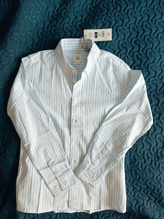 Elegancka koszula ze smyka rozm. 134 nowa