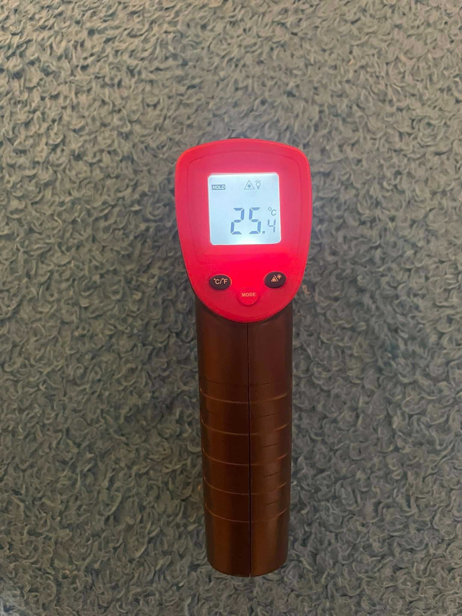 Termometr laserowy cyfrowy na podczerwień Eventek -50°C do 550°C