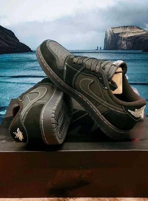 "koszykówki " Jordan_1_Retro_Low_OG_SP_Travis_Scott_Black R.39