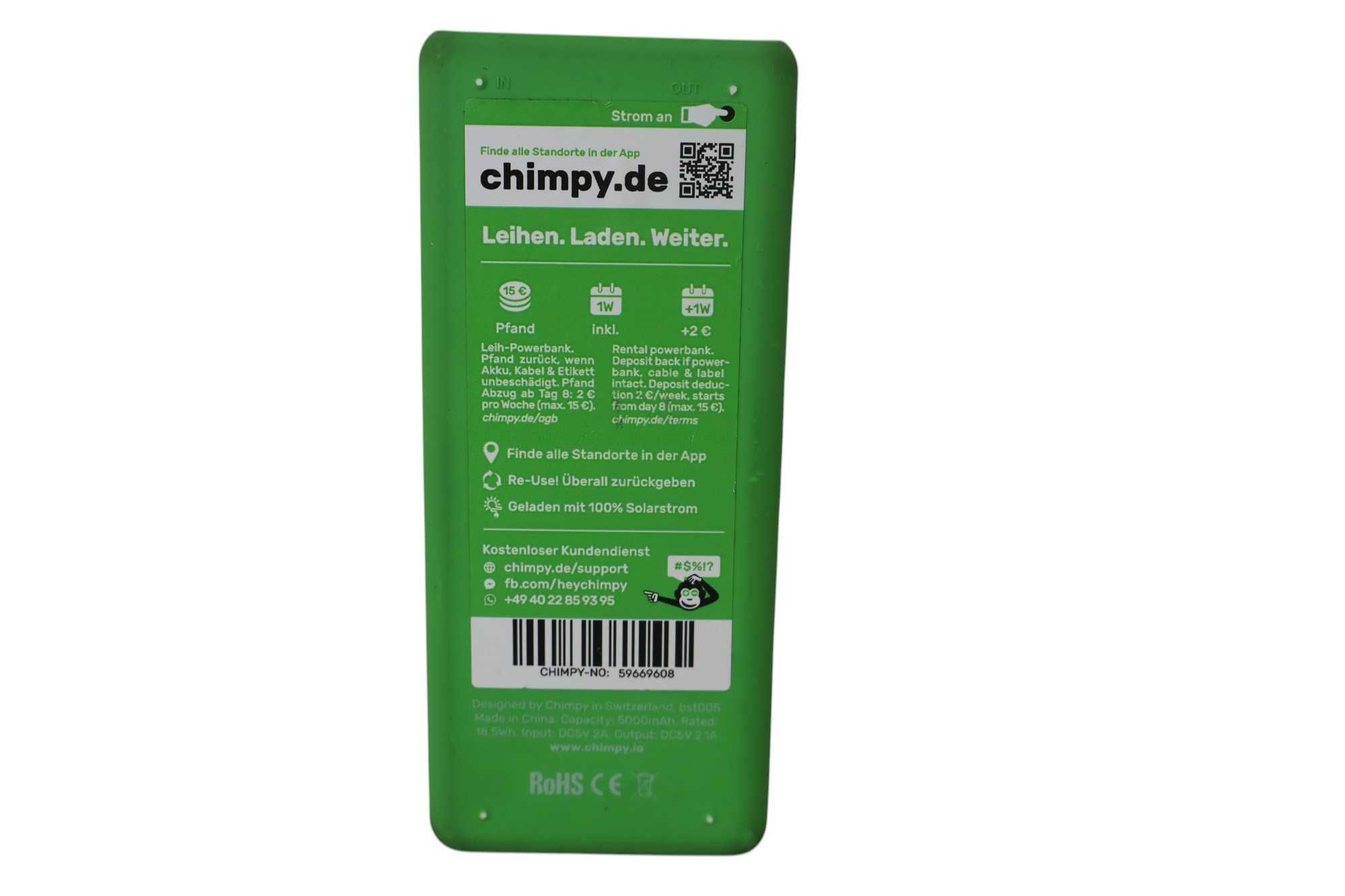 powerbank CHIMPY 5000MAH