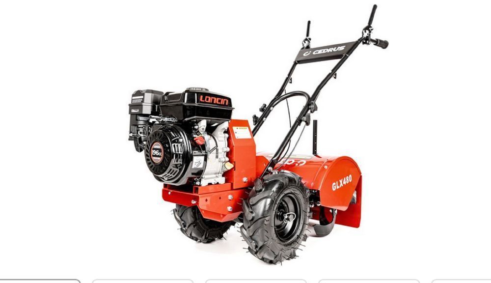 Niezawodna Glebogryzarka Cedrus Glx480 48Cm Loncin H200 5,5 KM