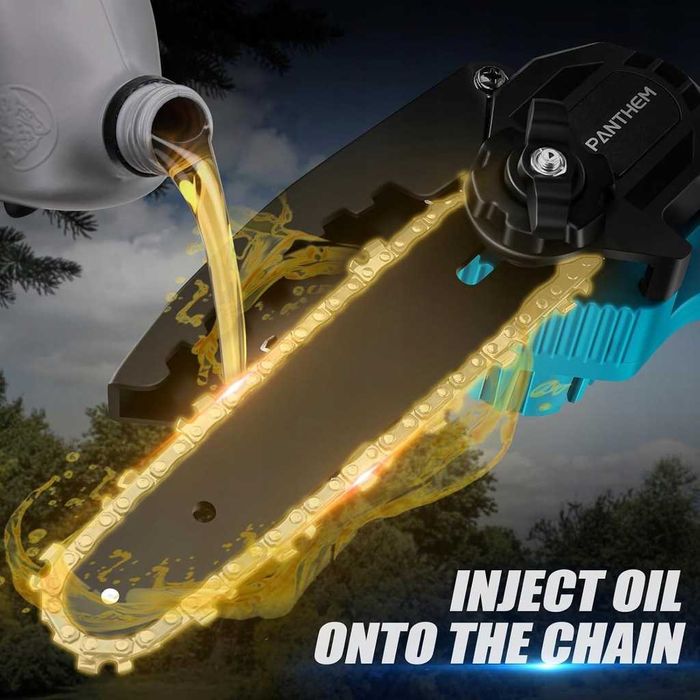 Panthem piła łańcuchowa z wysięgnikiem,kompatybilny z Makita, bez AKU