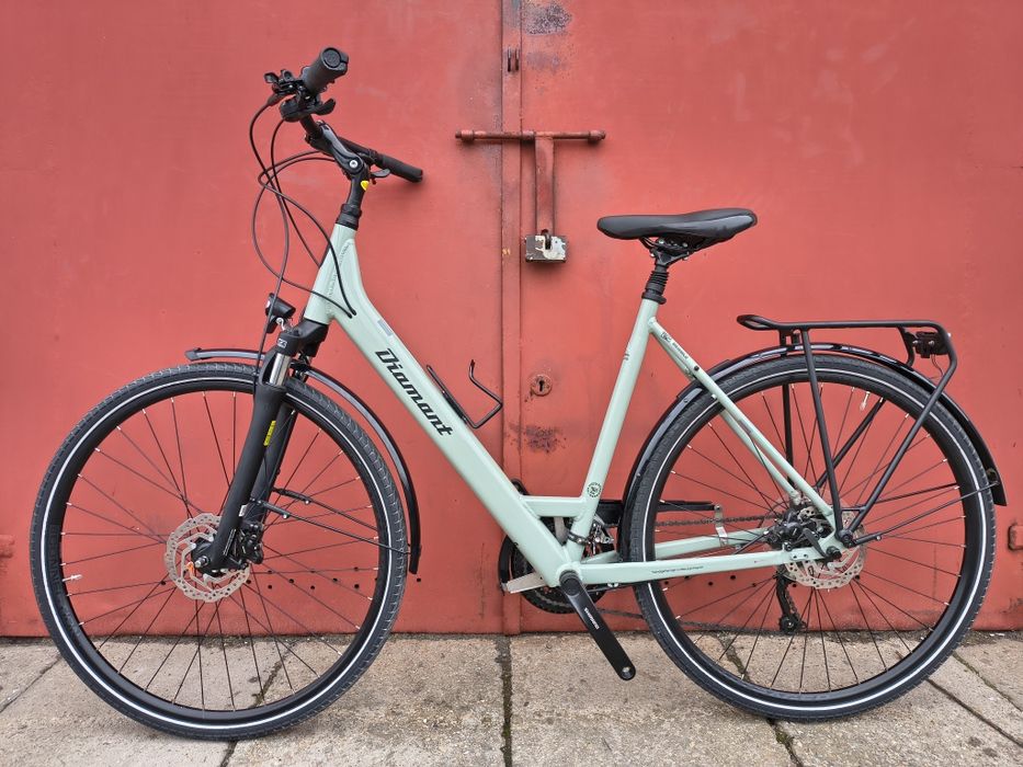 Diamant/Trek Ubari Deluxe r.L/55cm rower miejski trekkingowy damski