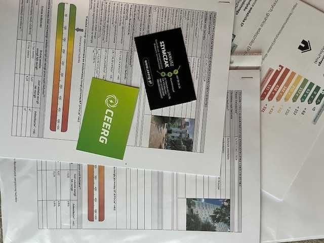 Świadectwo energetyczne, certyfikat energetyczny od 200 zł