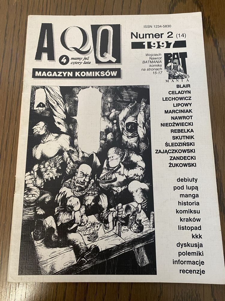 Unikat! Magazyn komiksów AQQ 1997 nr 14 ( 2/1997 )